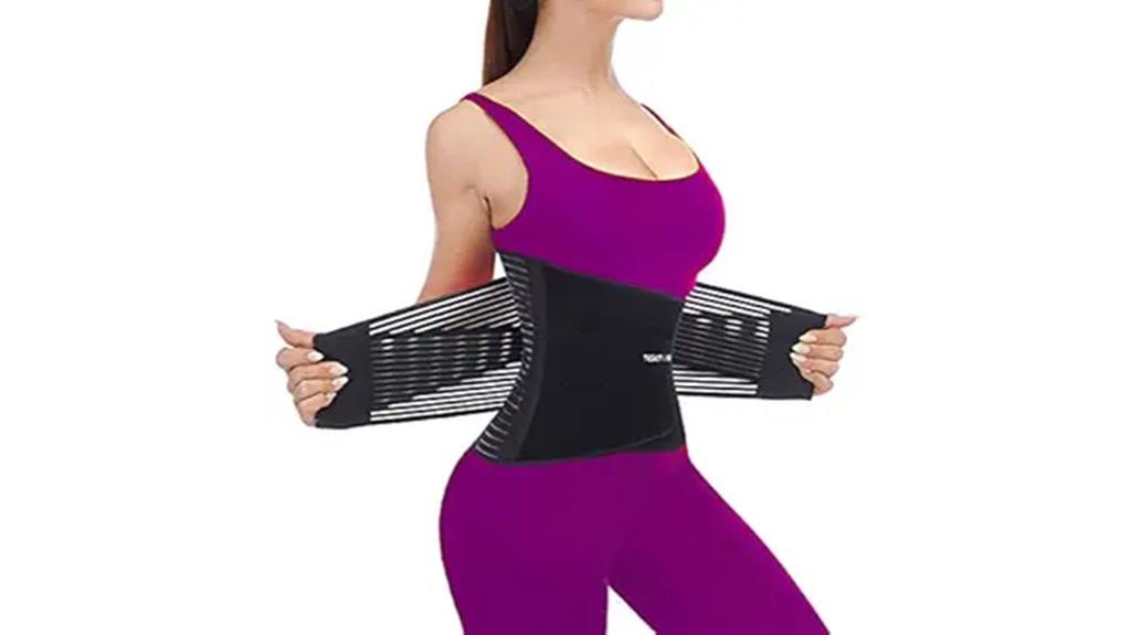 reinforced bone back belt