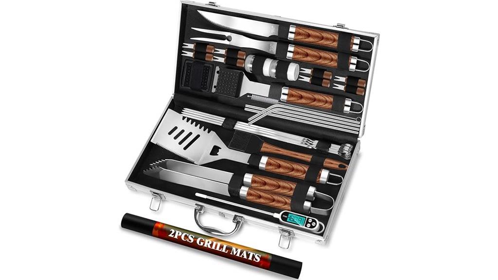 romanticist 30 piece grill set