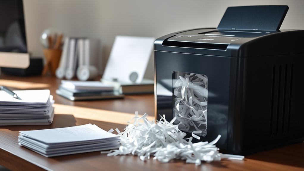 shredder features and maintenance