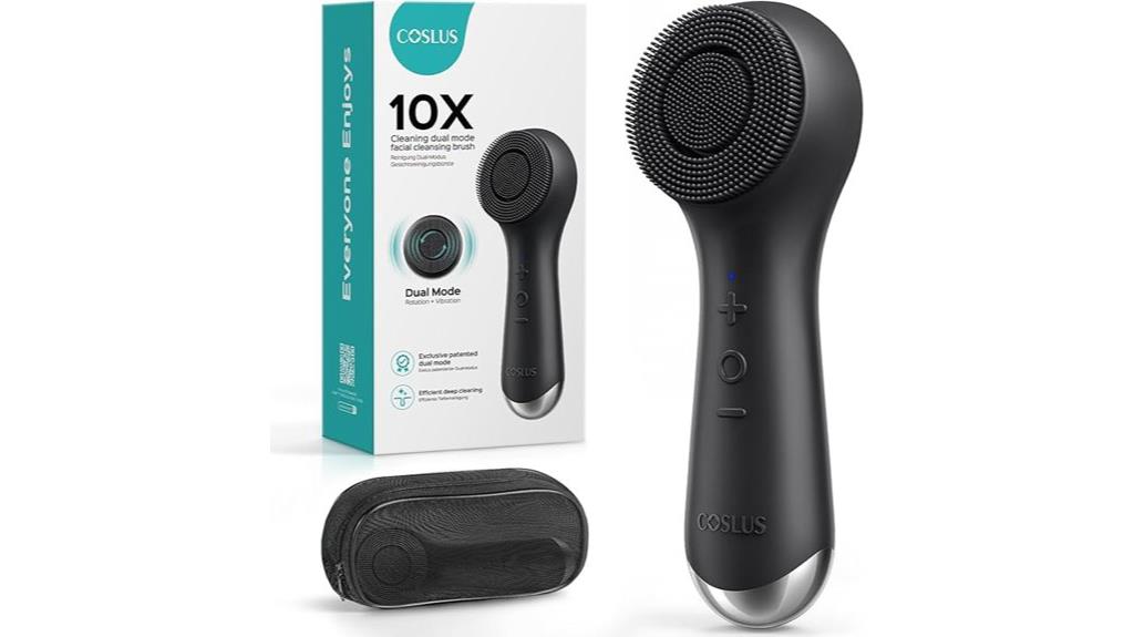 silicone spin vibration brush