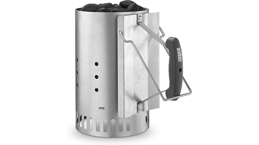 silver weber rapidfire starter