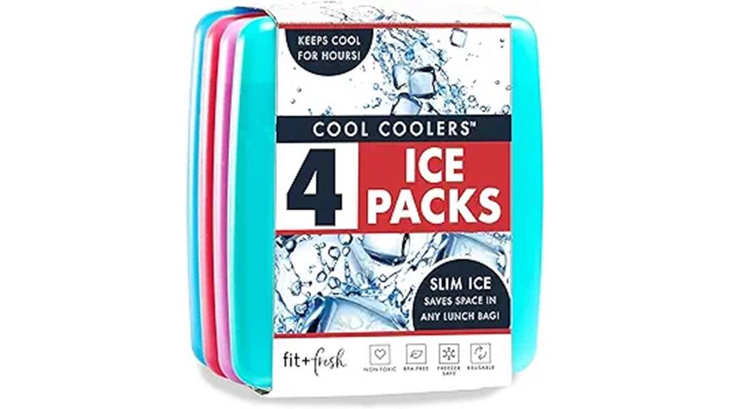 slim ice packs pack