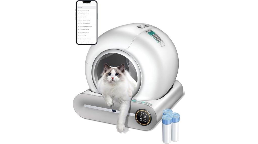 smart automatic litter box