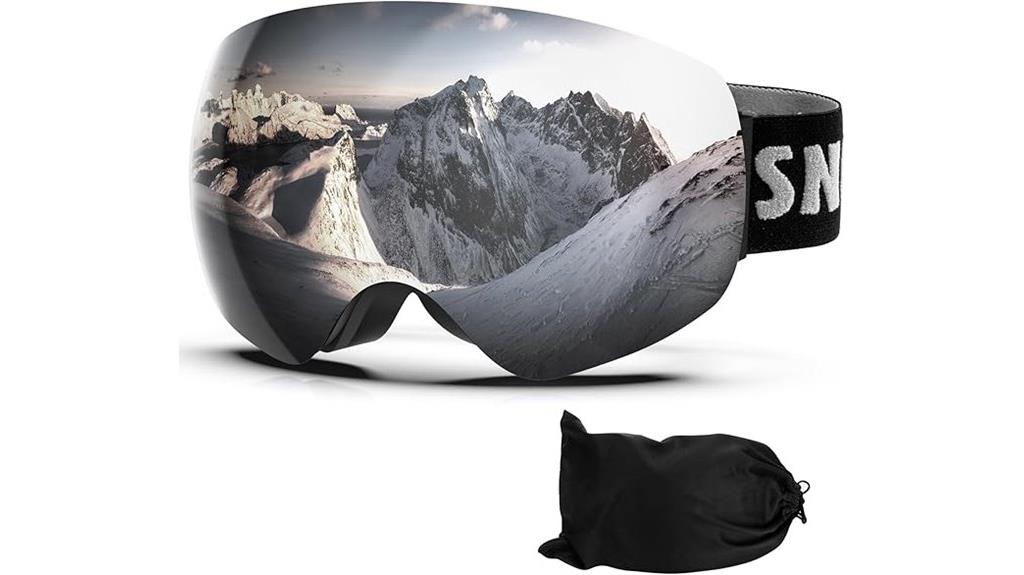 snowboarding ski goggles