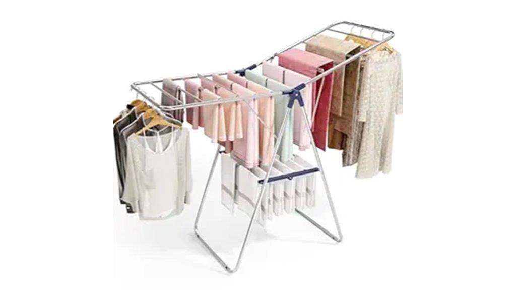 stainless steel clothing rack