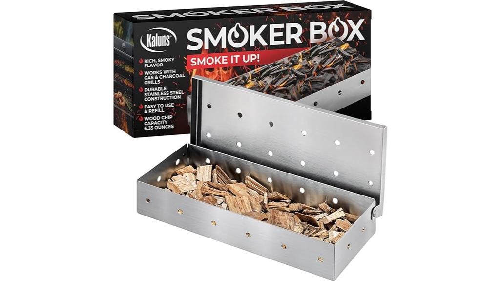 stainless steel grill smoker
