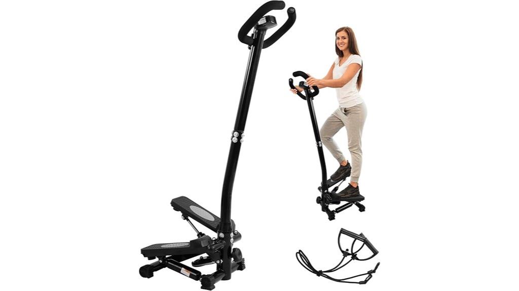 step based resistance band workouts