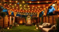 top backyard string lights