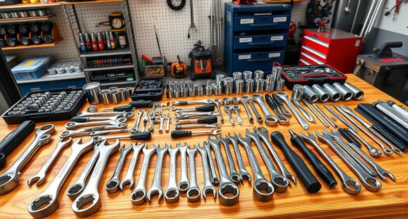 top garage mechanic tool sets