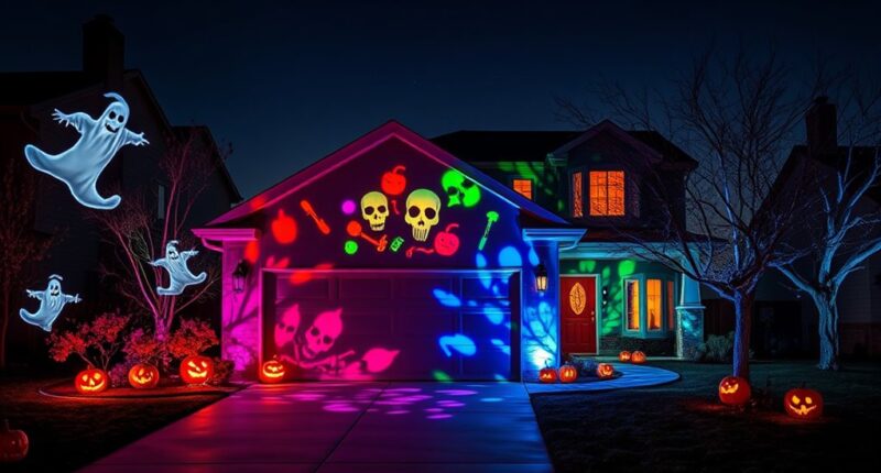 top halloween projection ideas