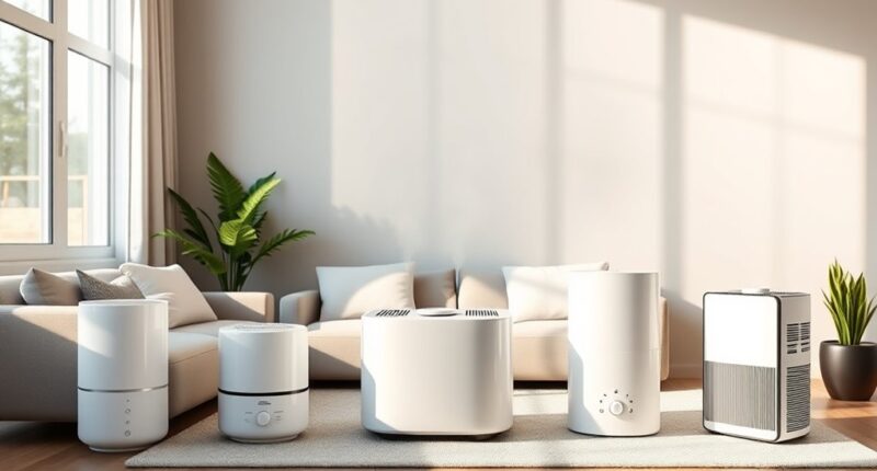 top humidifiers for home air