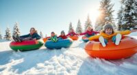 top inflatable snow tubes