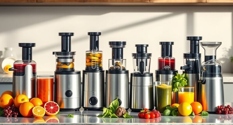 top juicers for healthy living