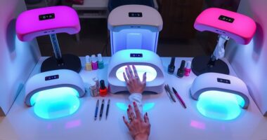 top led nail lamps