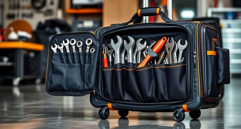 top rolling tool bags