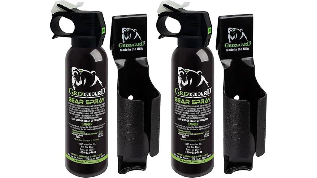 two pack bear spray