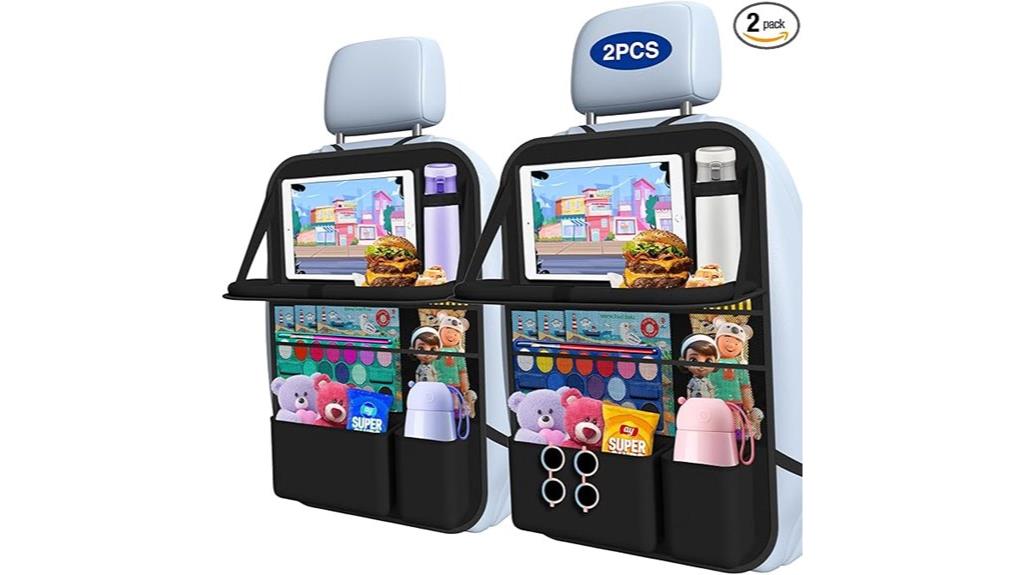 two pack car organizer