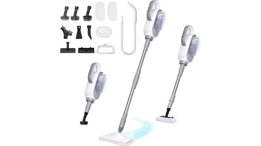 versatile 13 in 1 steam cleaner