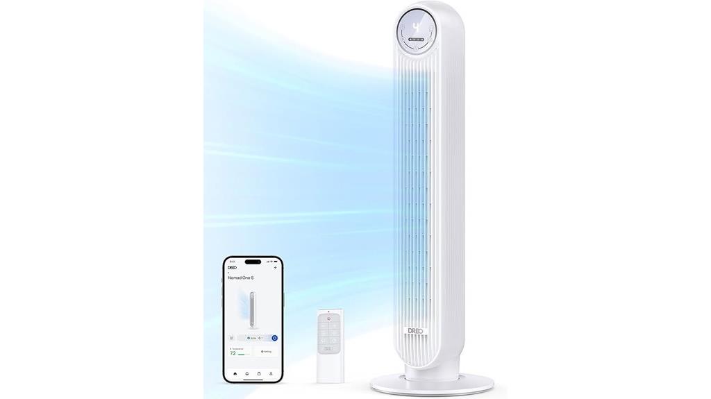 versatile bladeless tower fan