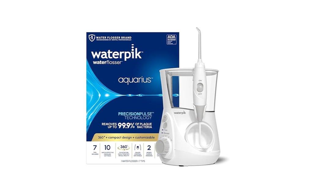 water flosser aquarius model