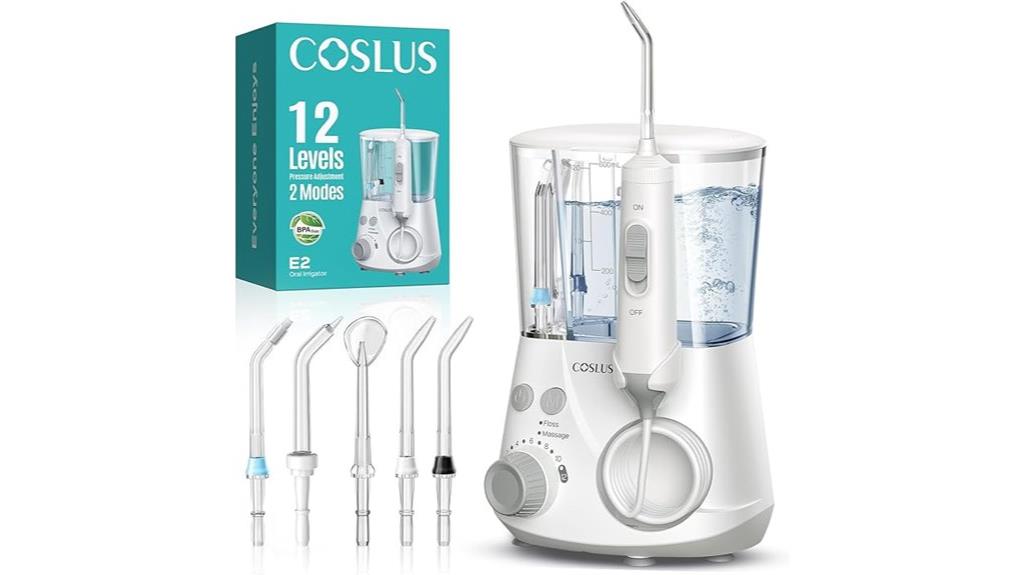 water flosser with tips