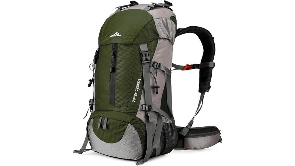 waterproof 50l hiking backpack