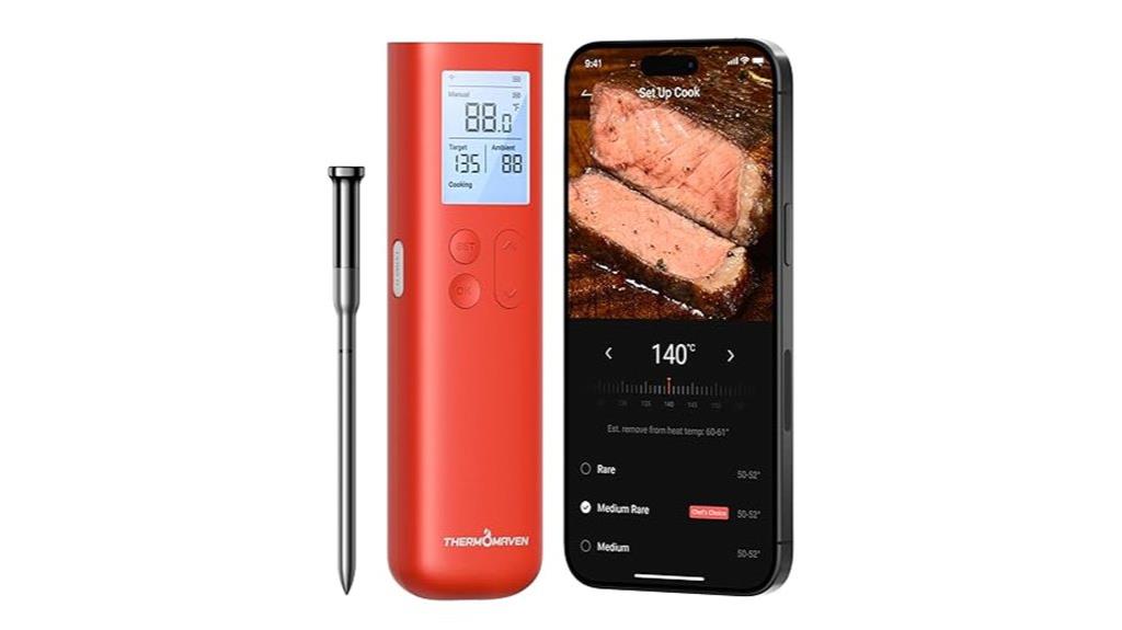 wireless bluetooth cooking thermometer