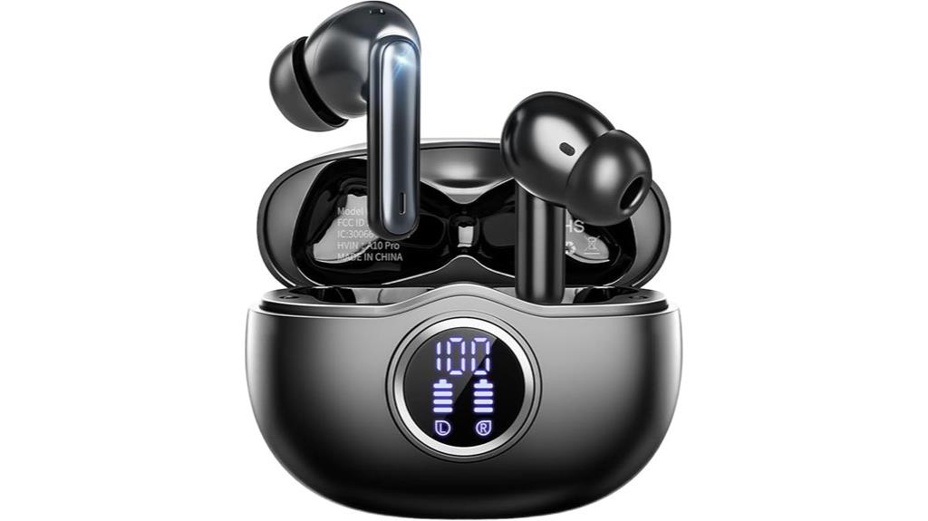 wireless earbuds with noise cancellation