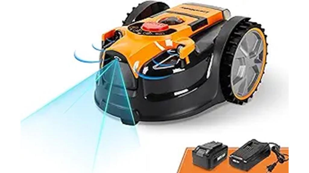 wireless perimeter lawn mower
