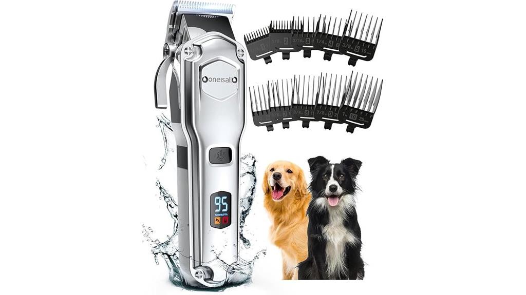 wireless pet grooming clippers