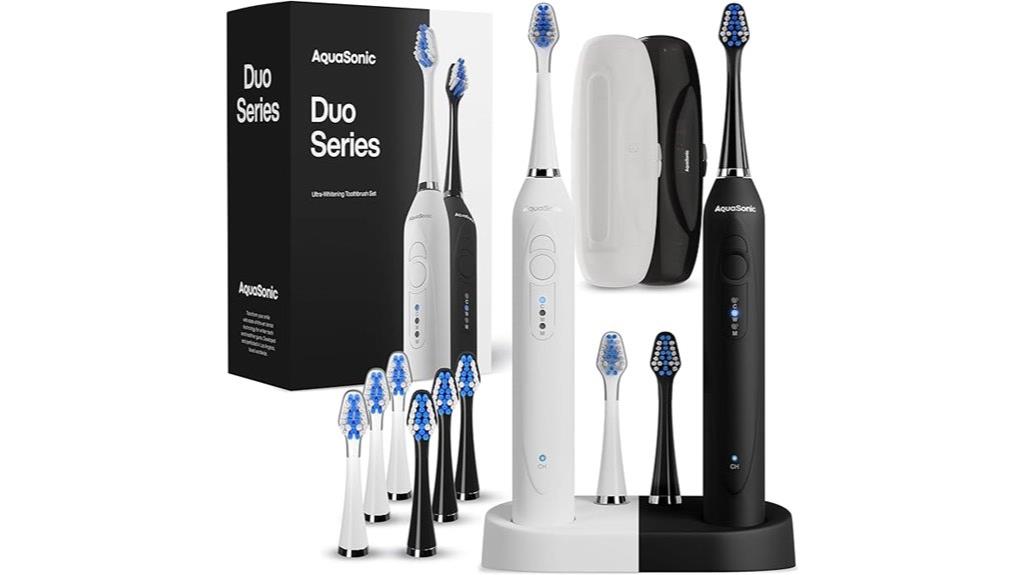 wireless toothbrushes dual pack