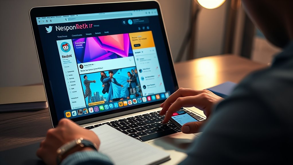 assess social media engagement