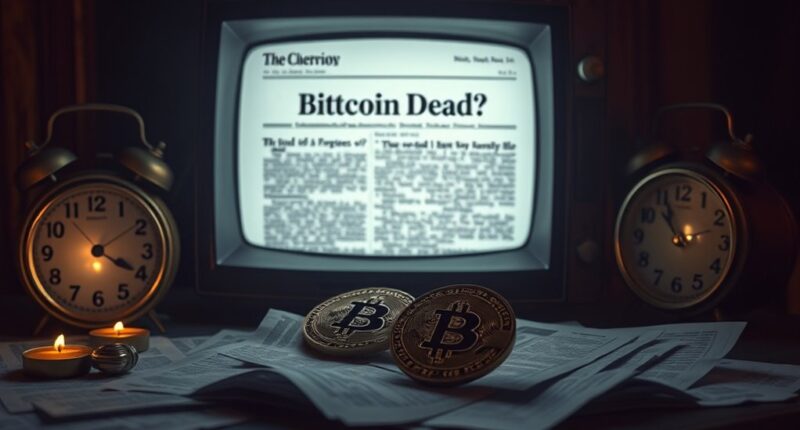 bitcoin death predictions count