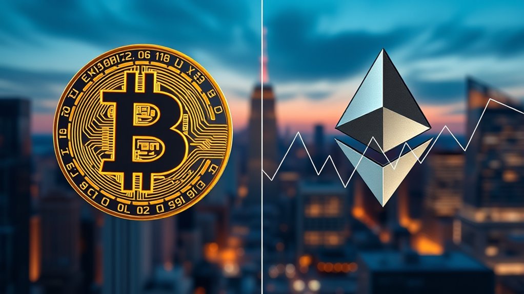 bitcoin ethereum market growth