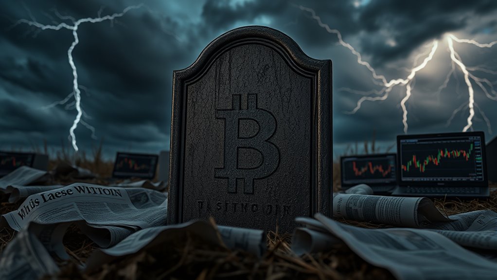 bitcoin volatility prompts death predictions