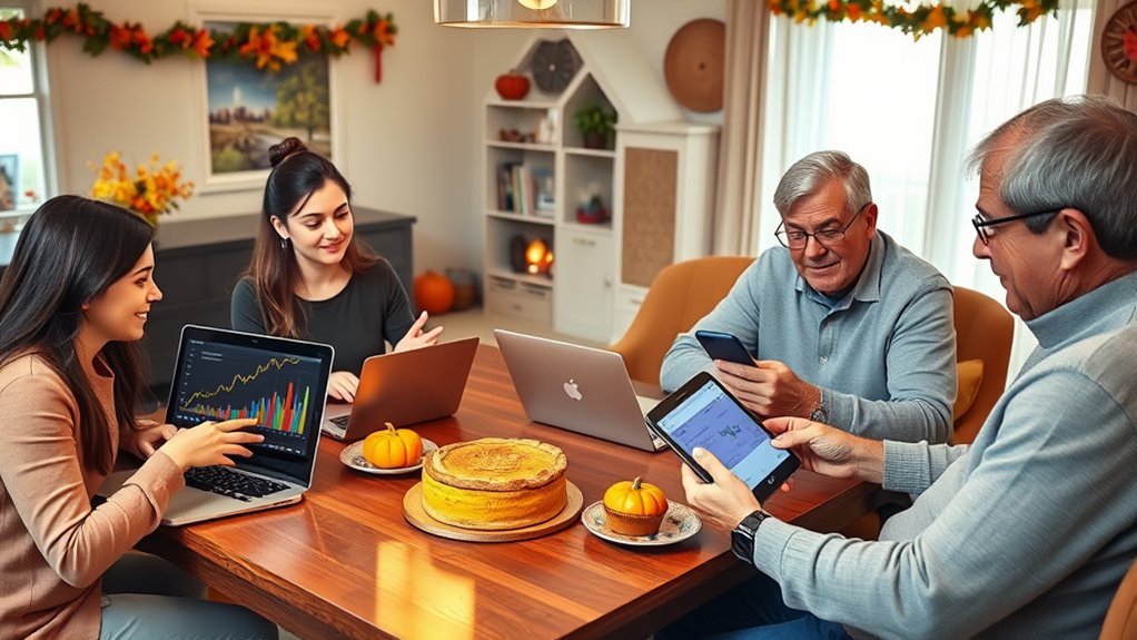 crypto talk at family dinners