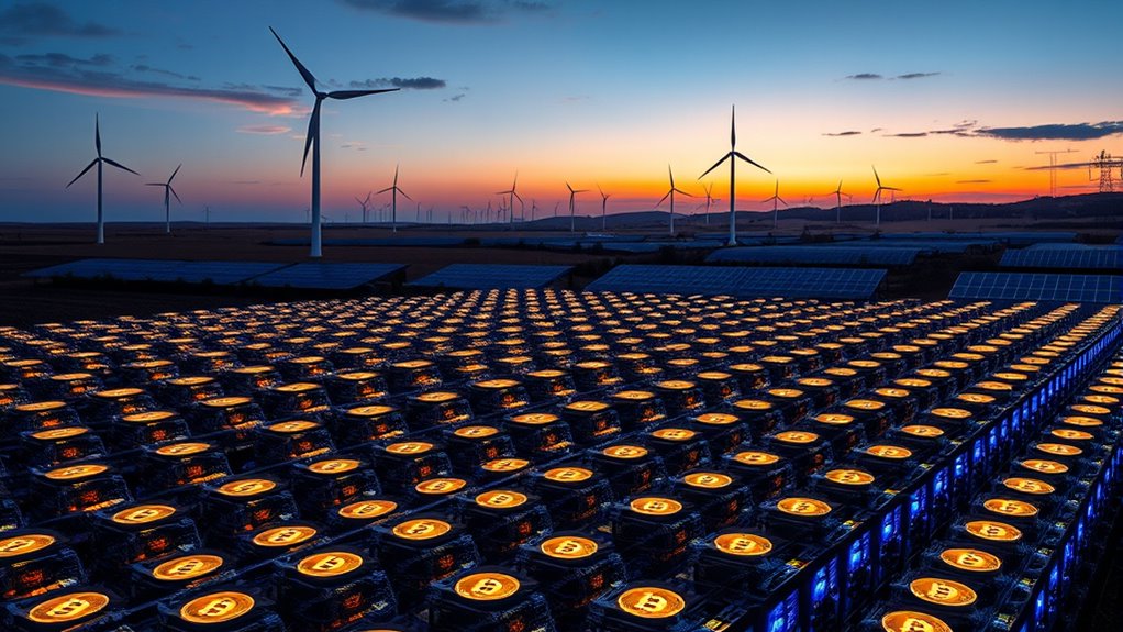 mining supports grid stability