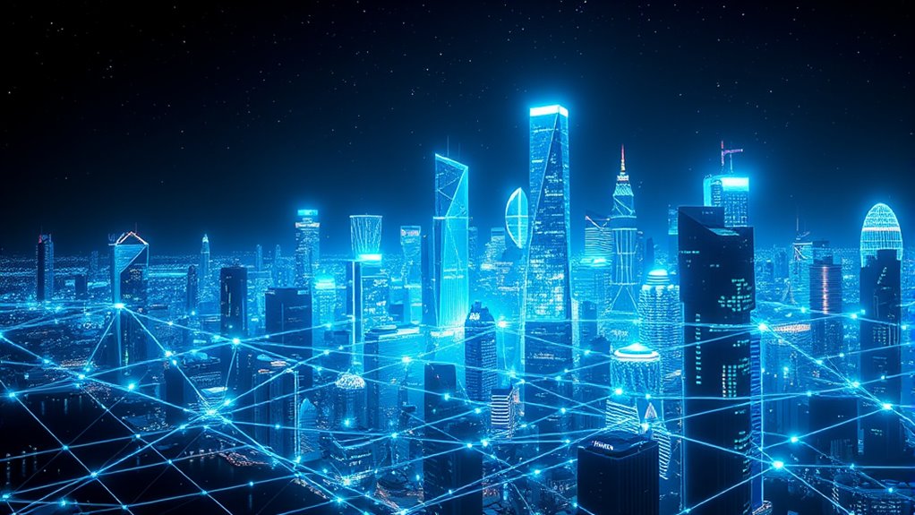 network divided for scalability