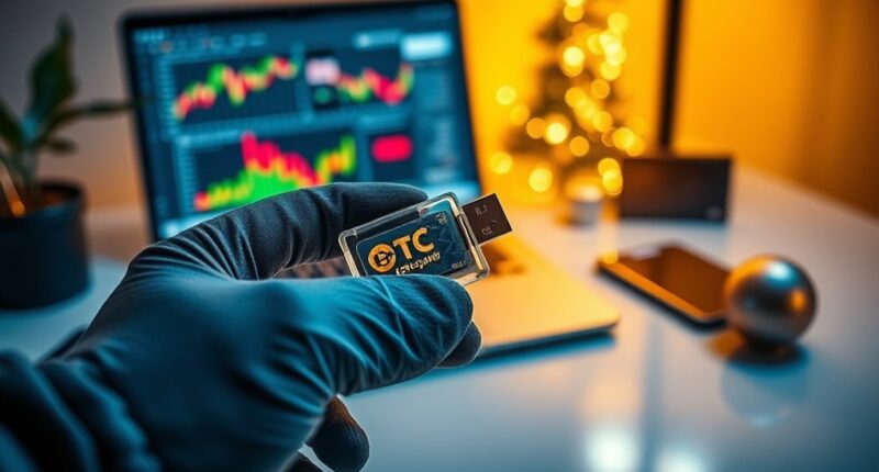 securely gift cryptocurrency holiday