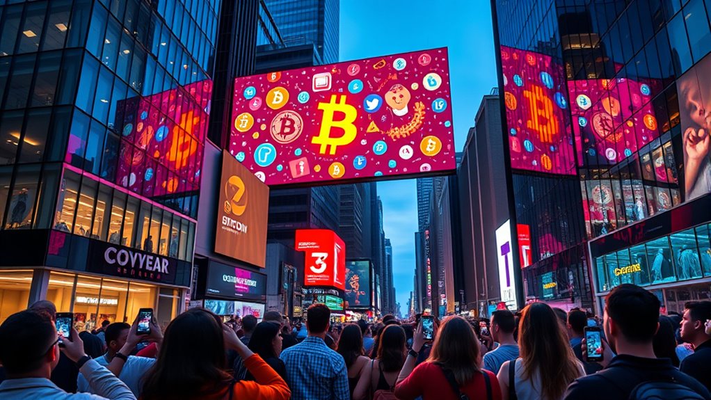 social media boosts crypto engagement