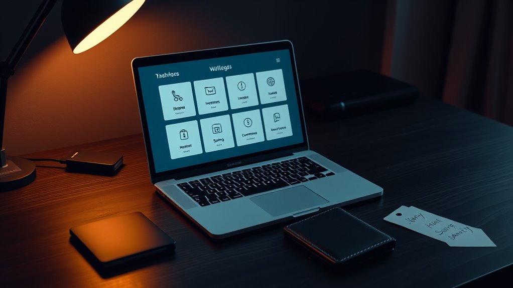 use multiple specialized wallets