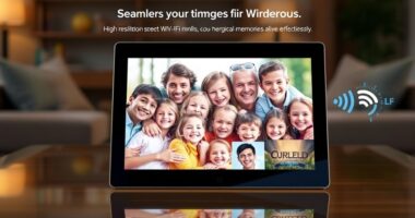 email enabled digital photo frames