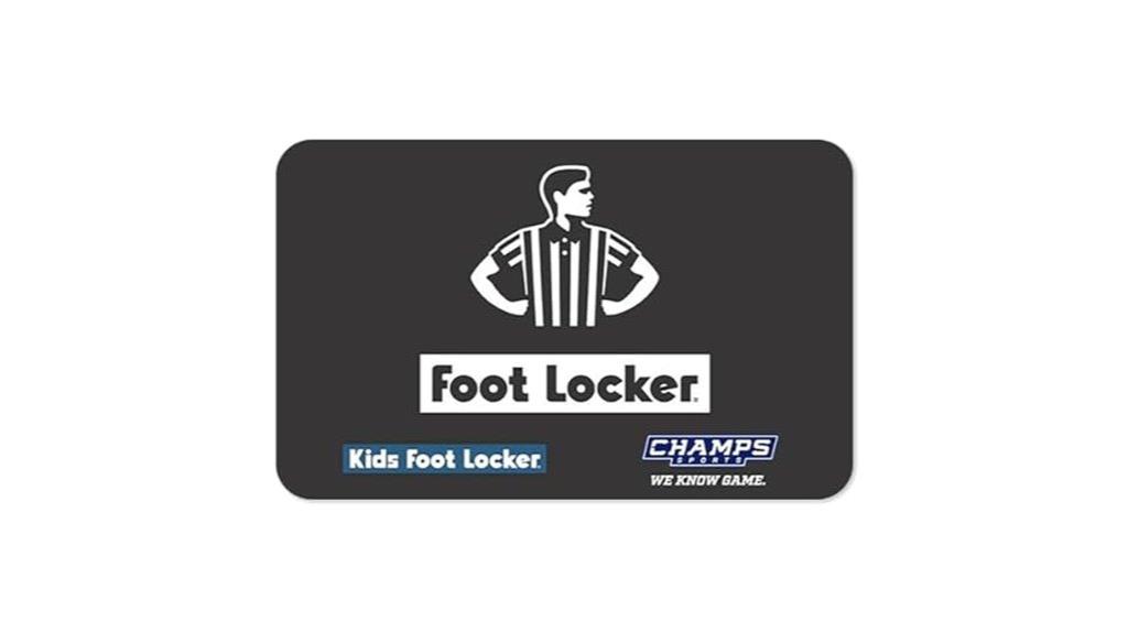 gift card for foot locker
