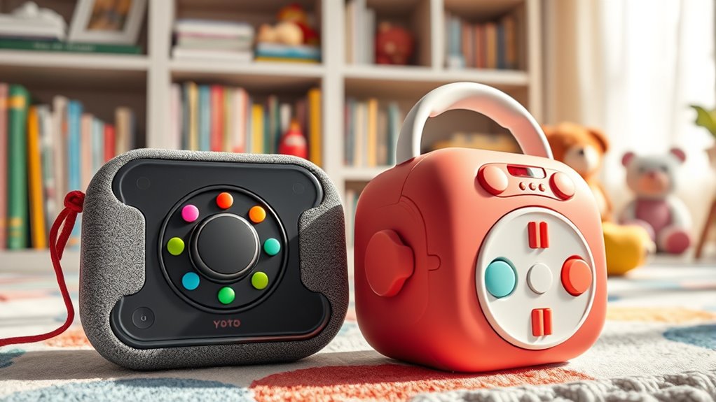 kids audio device features