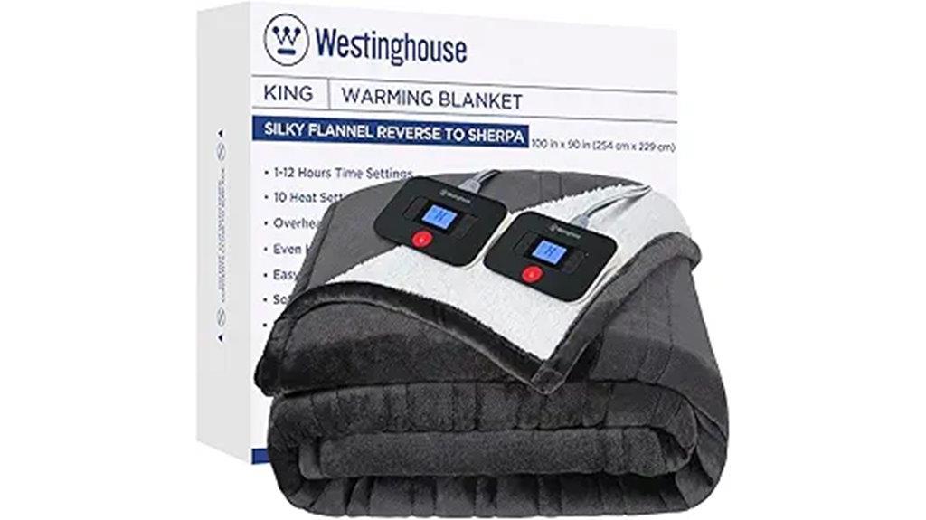 king sized electric blanket
