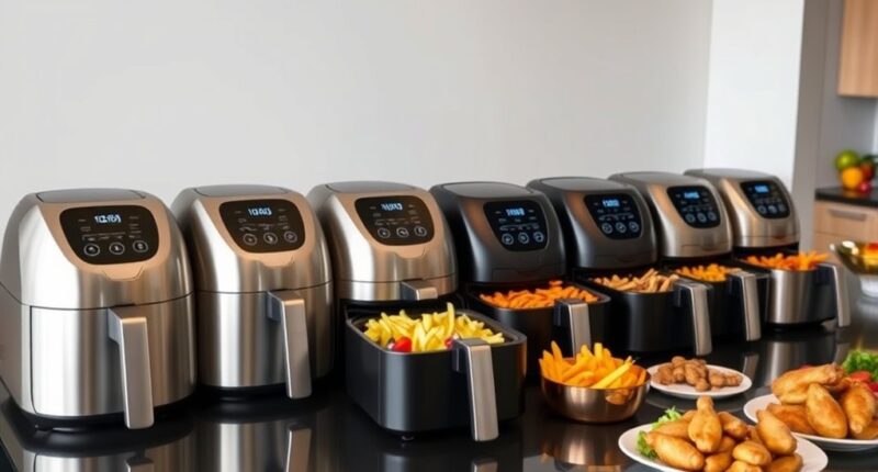large family air fryer options