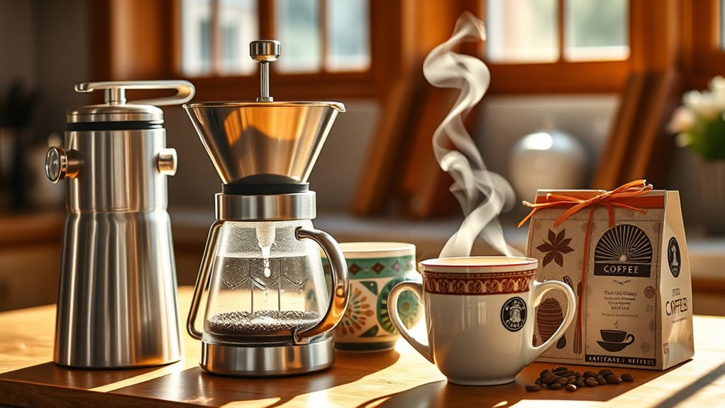 personalized coffee gift selection