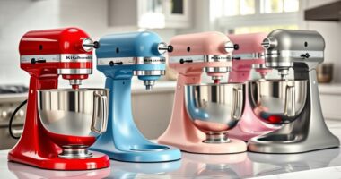 top kitchenaid mixer colors