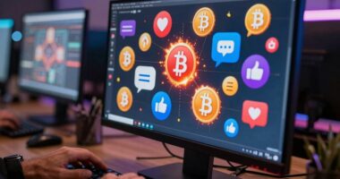 bitcoin sentiment spreads online