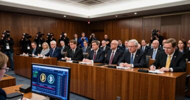 crypto hearings become media
